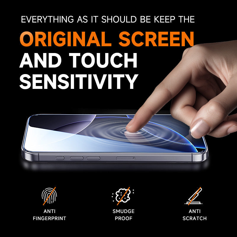 MAGIC JOHN 2nd Generation iPhone Screen Protector - Dust Free Without Bubbles