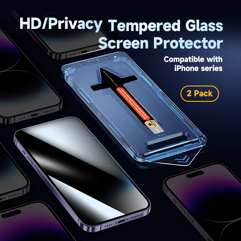 MAGIC JOHN 2nd Generation iPhone Screen Protector - Dust Free Without Bubbles